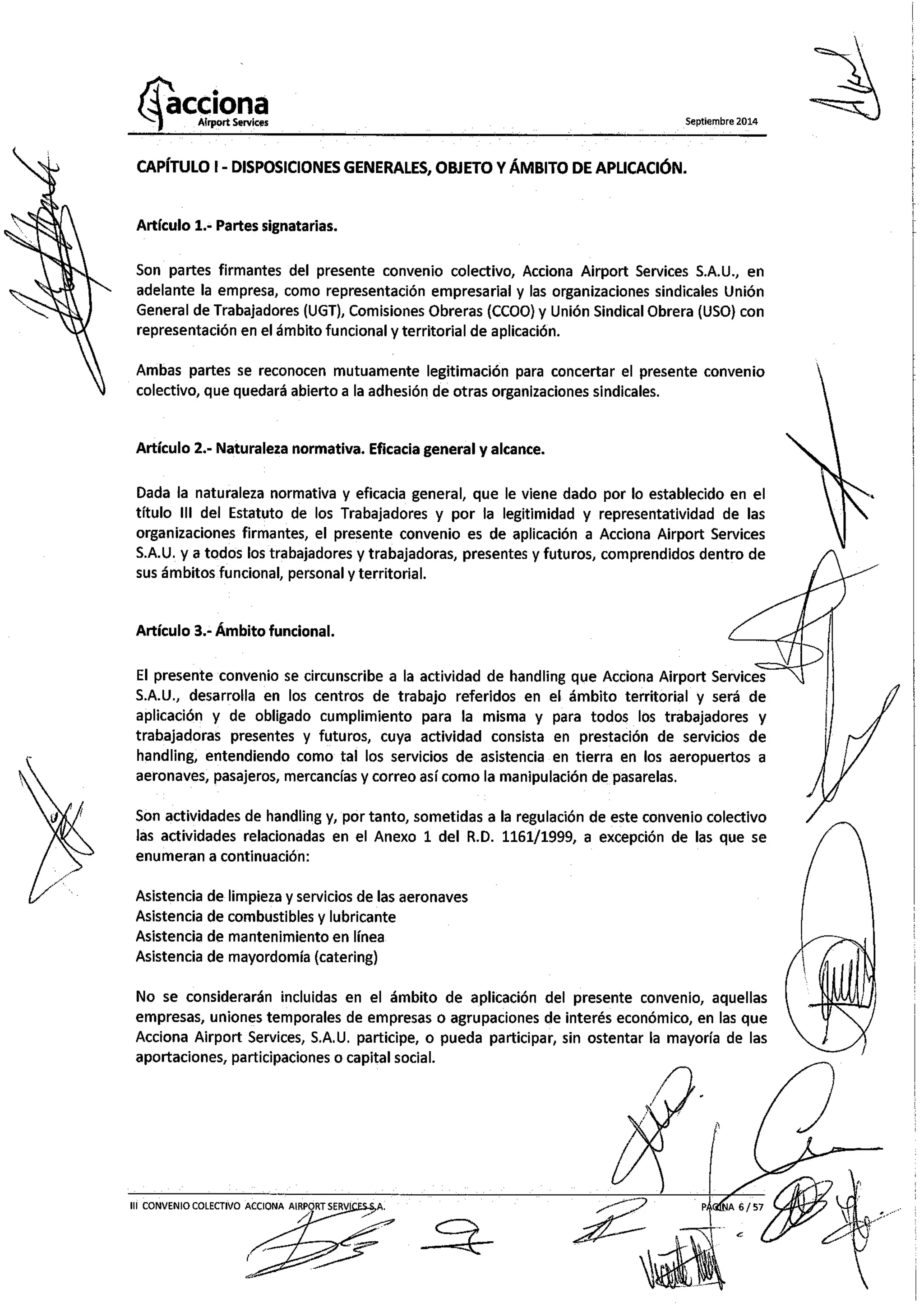 III Convenio Colectivo de Acciona A.S.