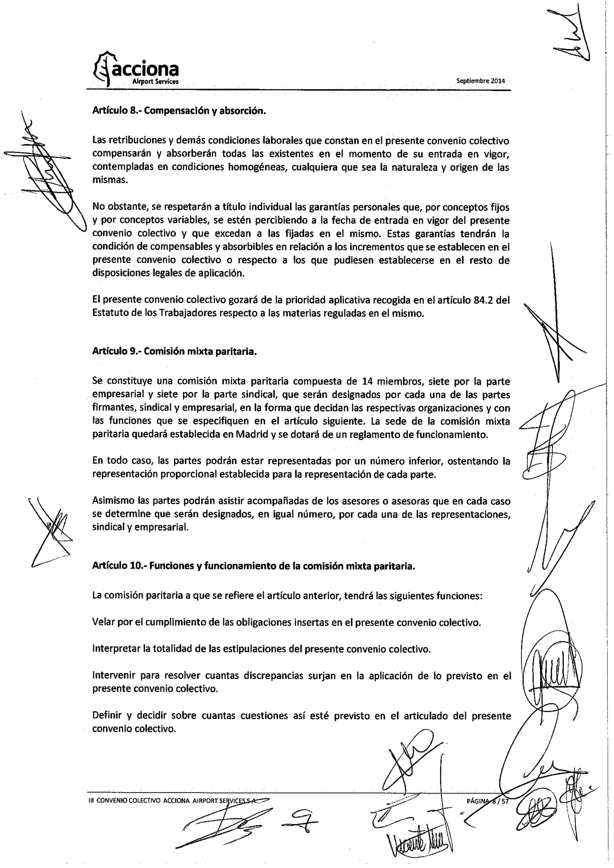 III Convenio Colectivo de Acciona A.S.