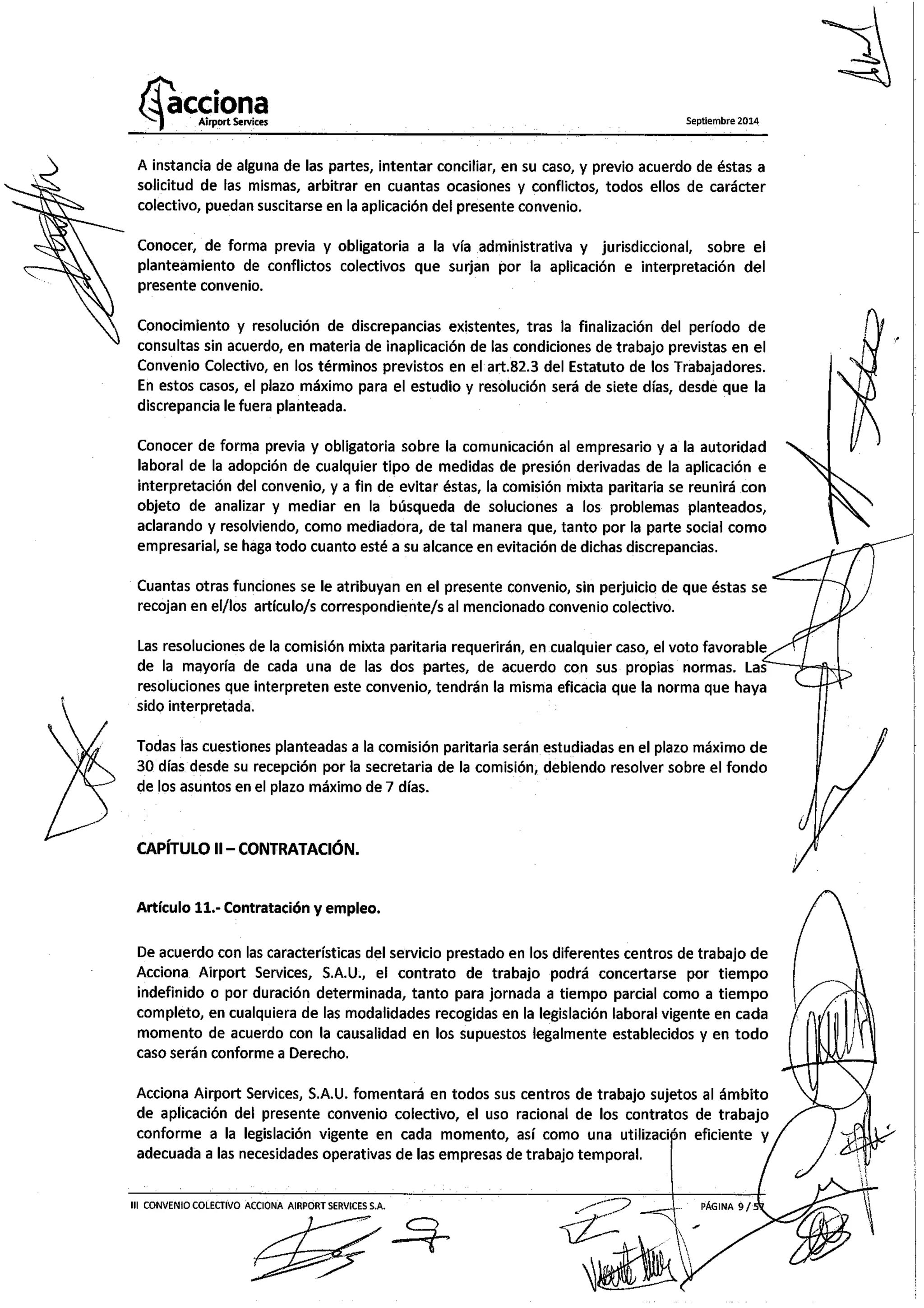 III Convenio Colectivo de Acciona A.S.