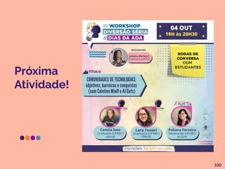 Próxima
Atividade!
100
 