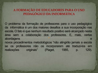  Ambiente natural - Os indivíduos constroem seus conhecimentos em interação com a realidade, com os demais indivíduos e com suas capacidades pessoais. É indispensável favorecer nas situações de aprendizagem o contato efetivo com a realidade do educando, isto é, a contextualização. ELEMENTOS IMPORTANTES PARA ELABORAÇÃO DE UM PROJETOProblema - Dois aspectos sobrelevam-se: a identificação e a problematização. A identificação de um problema é crucial à problematização e o instrumento dessa identificação é a pergunta, reveladora não só do objeto como da subjetividade. O problema é a etapa essencial de elaboração de um projeto, conduzida por um  conjunto de especulações entre certezas provisórias (o que sabemos) e dúvidas temporárias (o que queremos saber). Envolve a escolhas das variáveis (hipóteses) a serem testadas na busca de solução do problema. 