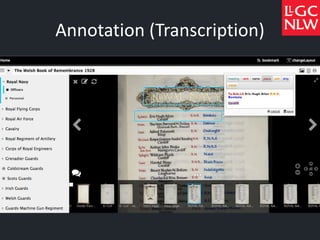 Annotation (Transcription)
 