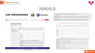 NAKALA
14
Les visionneuses
 