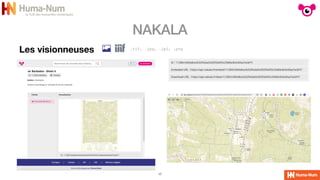 NAKALA
17
Les visionneuses .tif, .jpg, .jp2, .png
 