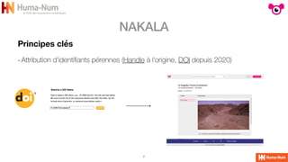 Nakala et IIIF Slide 7