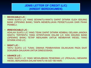 Comprehensive Guide to Letter of Credit (L/C) Types and Payment Methods ...