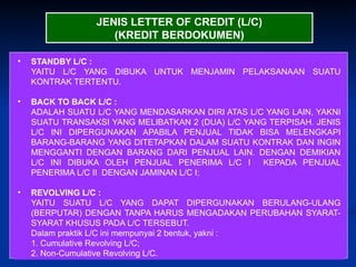 Comprehensive Guide to Letter of Credit (L/C) Types and Payment Methods ...