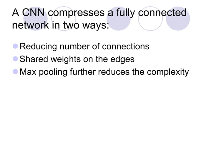 Machine learning algorithms like CNN and LSTM | PPTX