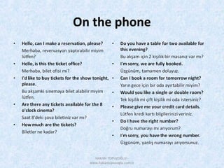 On the phone
HAKAN TOPUZOĞLU -
www.hakantopuzoglu.com.tr
 