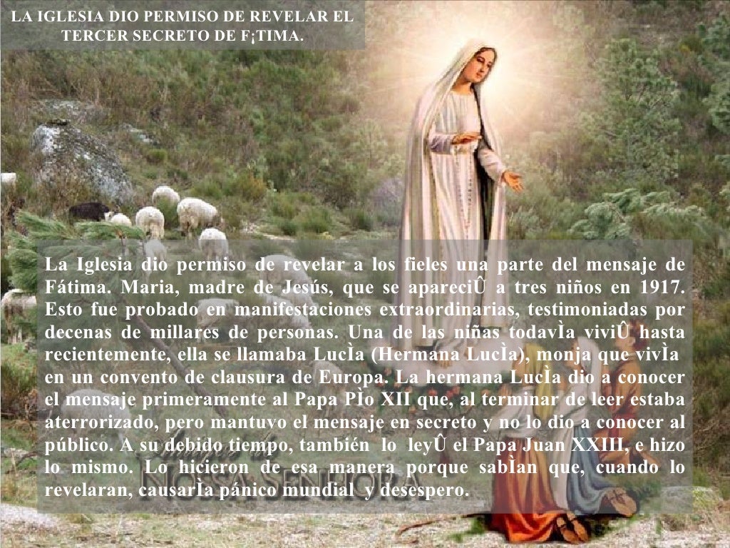 Iii Profecia De Fatima