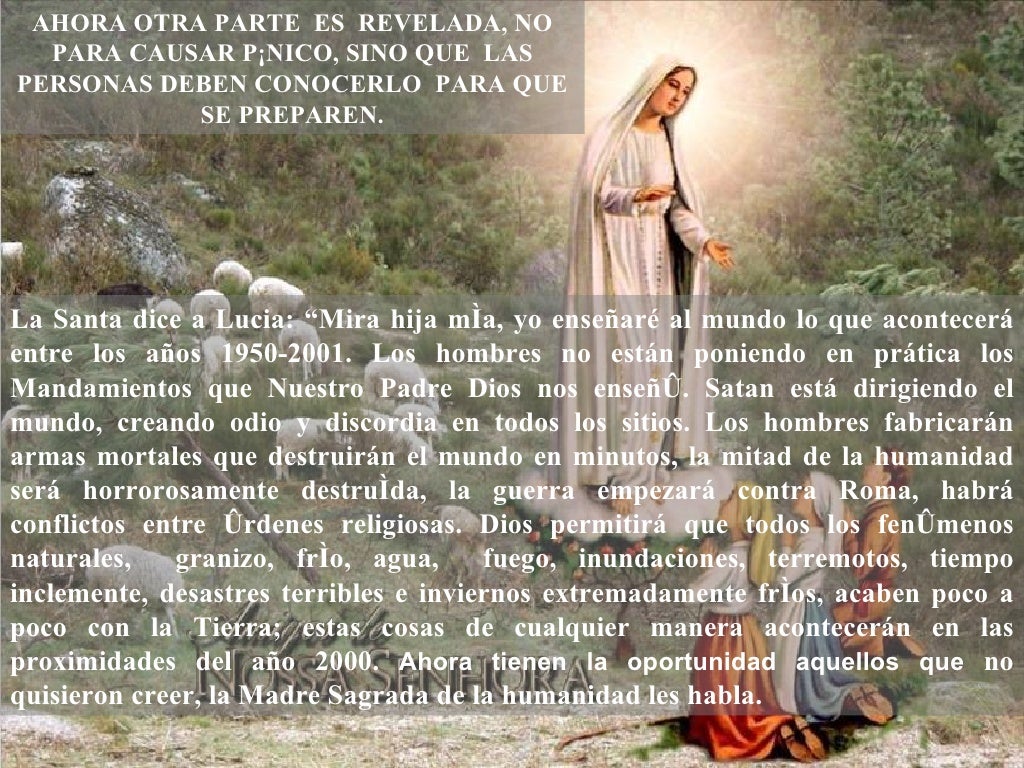Iii Profecia De Fatima
