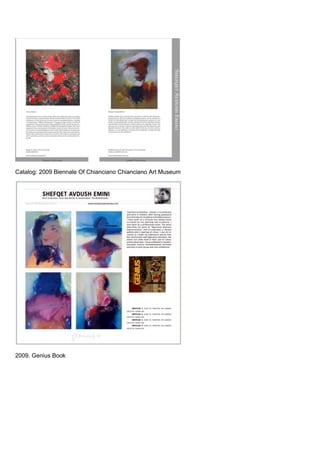 Catalog: 2009 Biennale Of Chianciano Chianciano Art Museum
2009. Genius Book
 