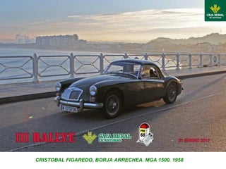 CRISTOBAL FIGAREDO, BORJA ARRECHEA. MGA 1500. 1958
 