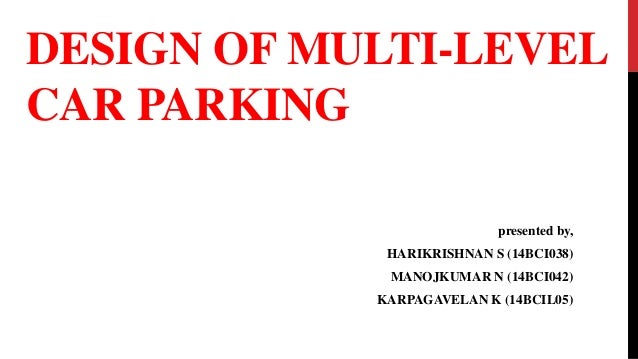 Multi Storey Car Parking