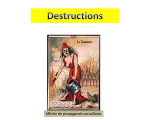 Affiche de propagande versaillaise
 