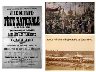 Revue militaire à l’hippodrome de Longchamp
 