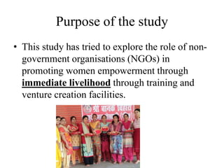Role of NGOs in women empowerment: case studies from Uttarakhand, India ...