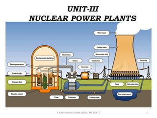 III UNIT Nuclear Power Plants in power plant engineering | PDF