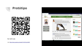 Protótipo
Ref. QR Code
Link: https://www.youtube.com/watch?v=EnCXLZJhlRE
 