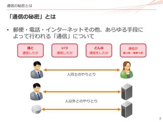 インターネットと通信の秘密 (IIJmio meeting 20) | PDF