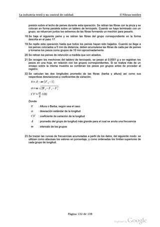 Control de Calidad Textil II