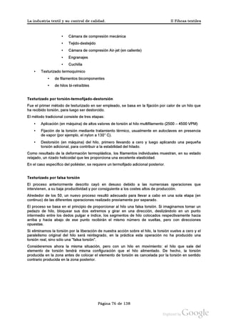 Control de Calidad Textil II