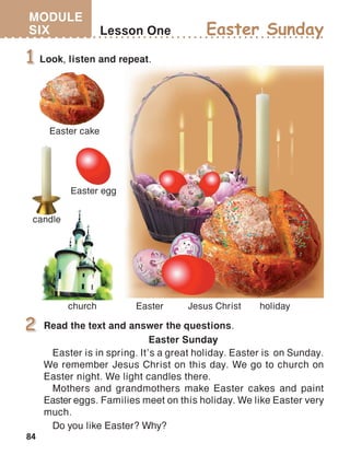 84
MODULE
SIX
Easter Sunday
 