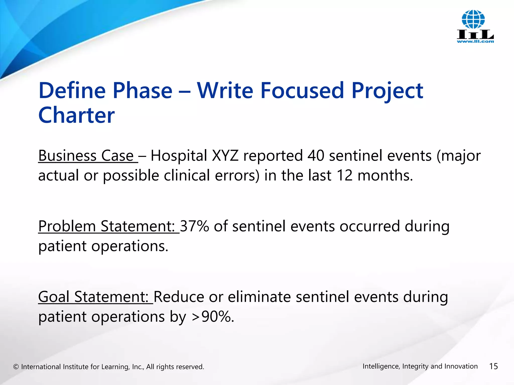 Applying Lean Six Sigma in Healthcare | PPTX