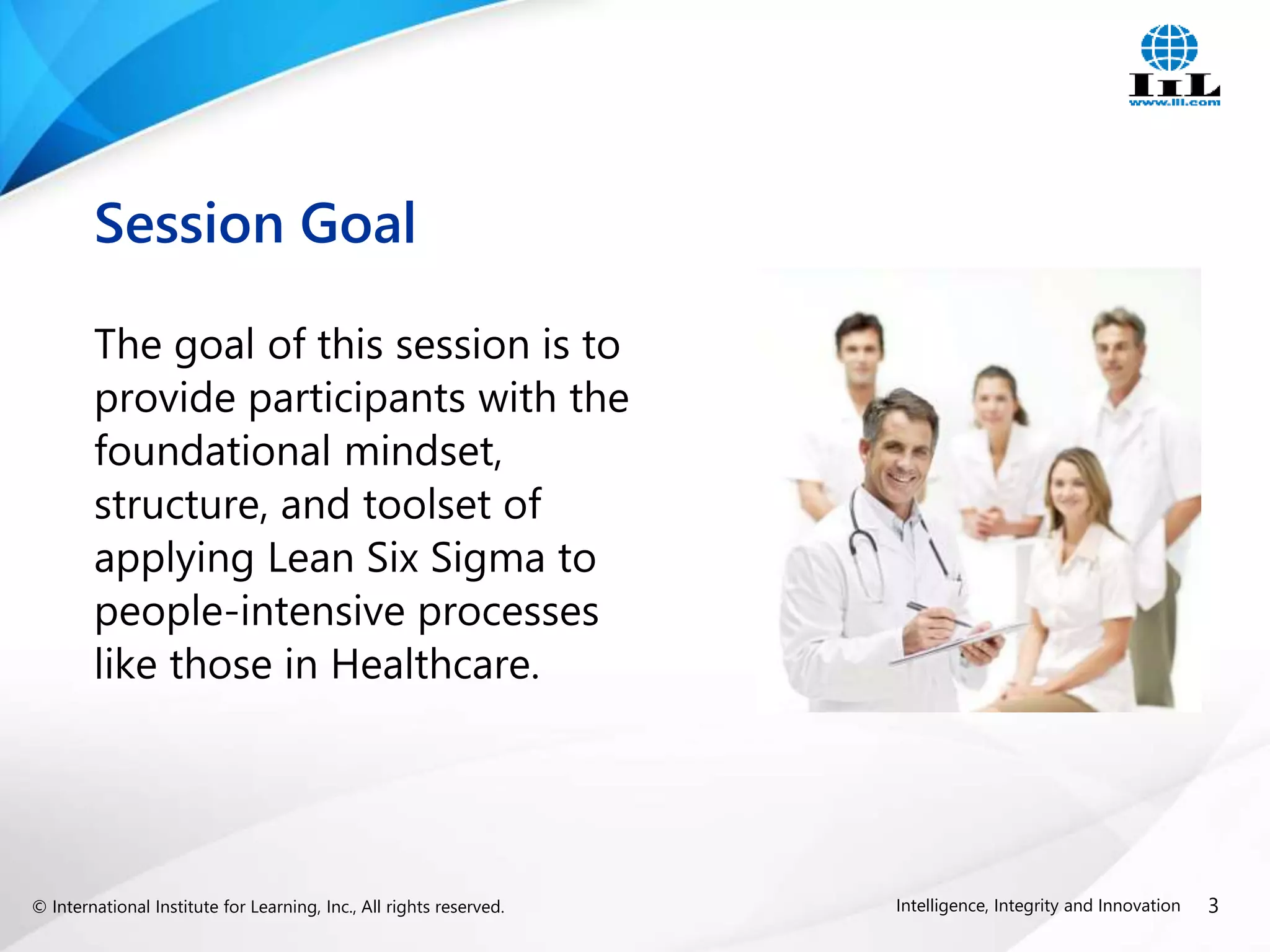 Applying Lean Six Sigma in Healthcare | PPTX