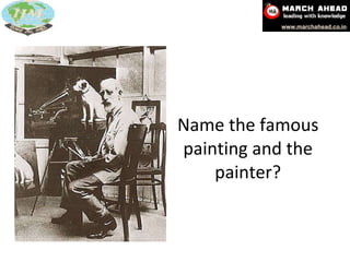 Name the famous painting and the painter? 