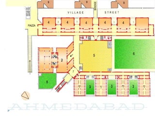 Ias Room Design Map.pdf Architecture case study - IIM Ahemdabad | PPTX