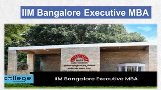 ALPINE SKI HOUSE 1
IIM Bangalore Executive MBA
 