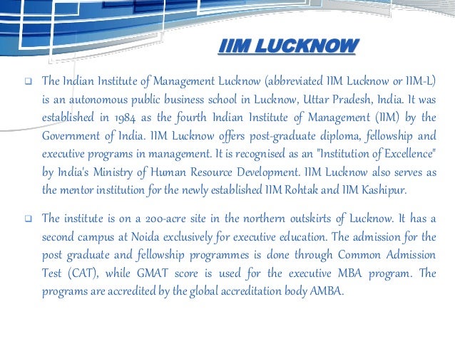 IIM COLLEGES