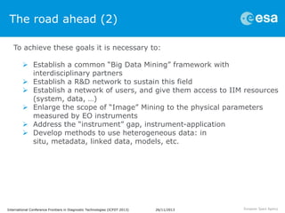 Big Data, Data and Information Mining for Earth Observation | PPTX