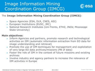 Big Data, Data and Information Mining for Earth Observation | PPT