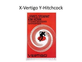 X-Vertigo Y-Hitchcock
 