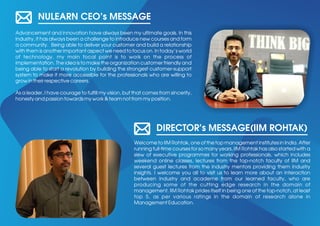 IIM Course Rohtak program brochure for students PPT IIM Course Rohtak program brochure for students PPT