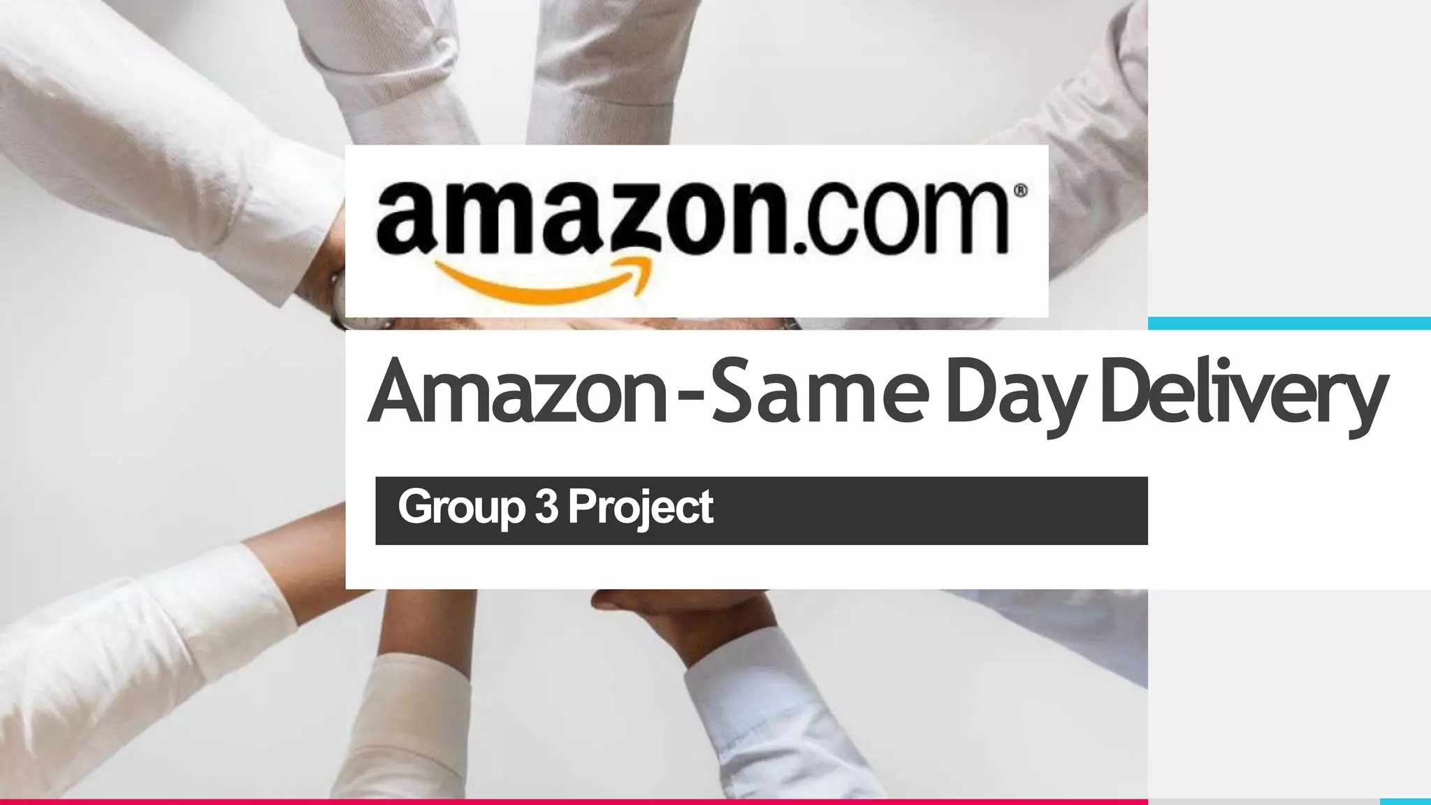 Amazon Same day delivery Process PPT
