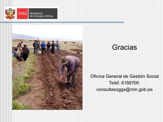 Impactos Sociales de la actividad minera en el Perú | PPT