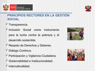 Impactos Sociales de la actividad minera en el Perú | PPT