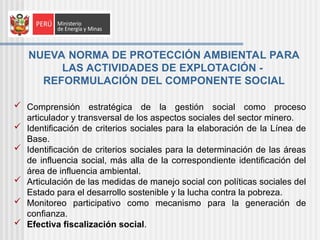 Impactos sociales de la actividad minera | PPT