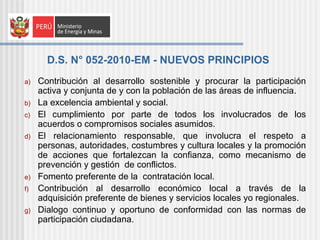 Impactos sociales de la actividad minera | PPT