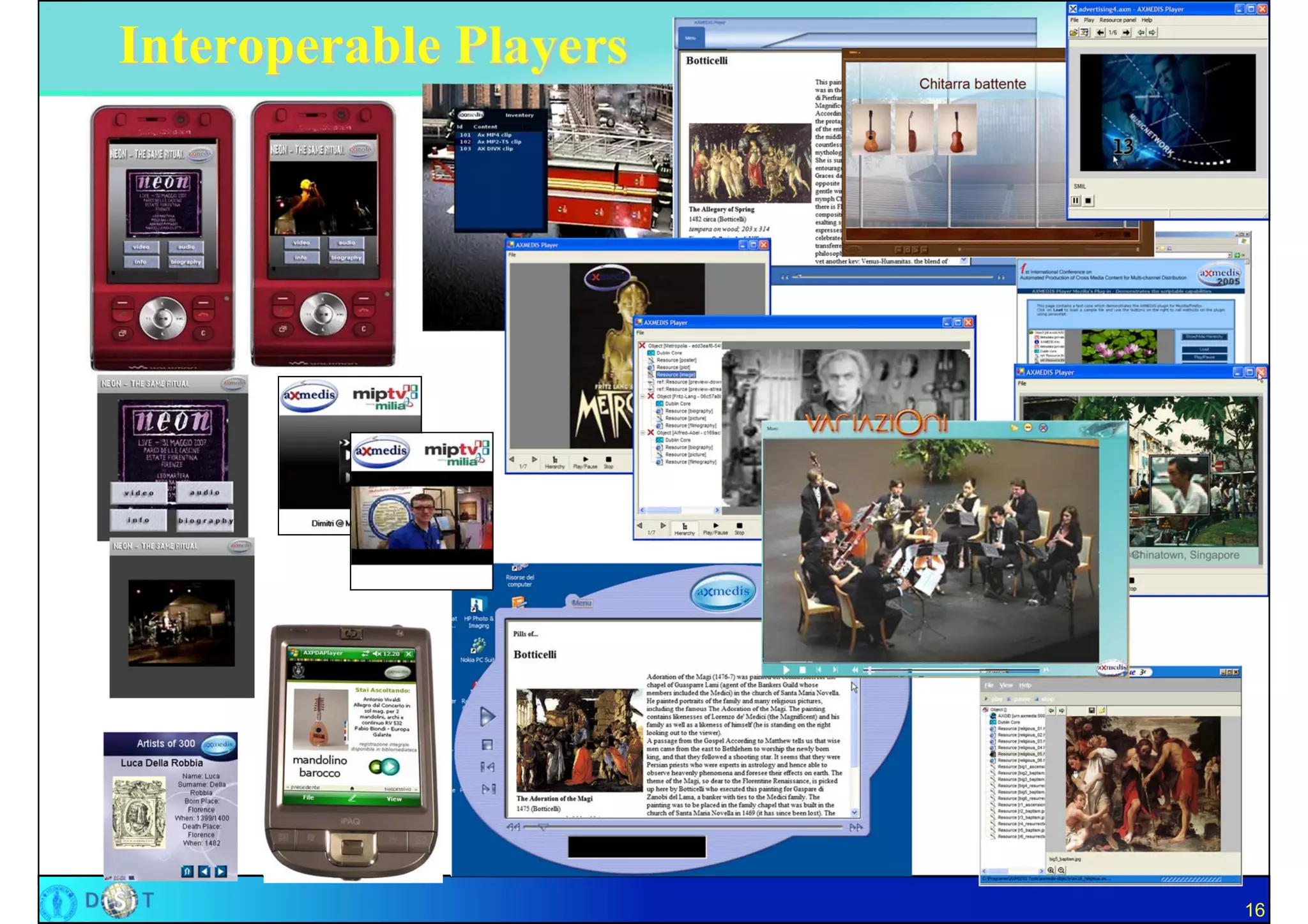 Interoperable Players




                        16
 