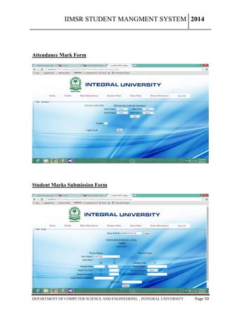 Iims R Iimsr student management system | PDF