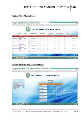 Iims R Iimsr student management system | PDF