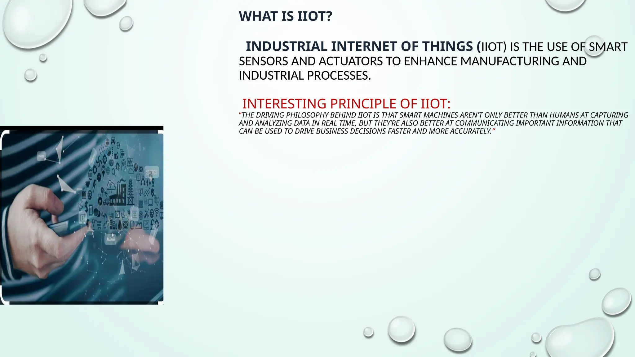 IIOT industrial internet of things and it's importance | PPTX