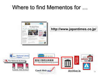 Where to find Mementos for …Where to find Mementos for …
18
http://www.japantimes.co.jp/