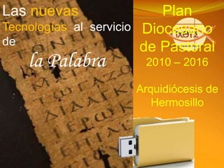 Asamblea DiocesanaMARCO OPERACIONAL 2008-20091º Pronóstico Pastoral: Objetivo General y  Objetivos Específicos.