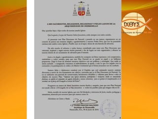  Inventario de Recursos2º Programación Pastoral: Programas