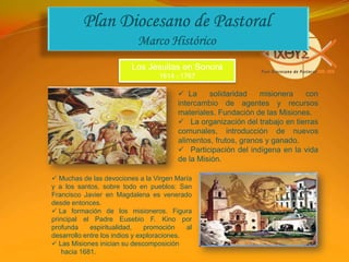 Plan Diocesano de Pastoral2010 – 2016Objetivos Generales   Impulsar una Iglesia misionera,     participativa e incluyente.
